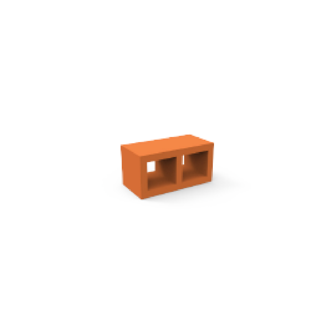 Bloque de Ventilación Arcilla
